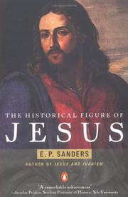 Front cover of The historical figure of Jesus by E. P. Sanders