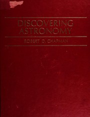 Cover of Discovering astronomy by Robert DeWitt Chapman