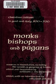 Front cover of Monks, bishops, and pagans by Edward Peters