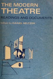 Cover of The modern theatre by Daniel Seltzer