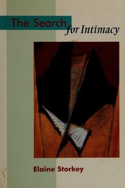 Front cover of The search for intimacy by Elaine Storkey