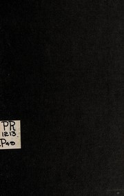 Cover of Poetry of the Restoration, 1653-1700 by Pinto, Vivian de Sola