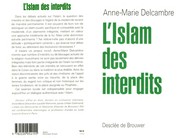 Cover of L' islam des interdits by Anne-Marie Delcambre