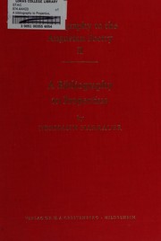 Cover of A bibliography to Propertius by Hermann Harrauer