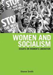 Front cover of Women and socialism by Sharon Smith