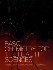 Front cover of Basic chemistry for the health sciences by Ralph J. Fessenden