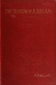 Front cover of The shadow of a dream by William Dean Howells
