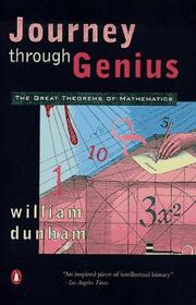 Cover of Journey Through Genius by William Dunham