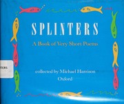 Cover of Splinters by Harrison, Michael