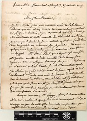 Cover of Correspondence by J. N. Nicollet