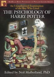 Front cover of The Psychology of Harry Potter by Neil Mulholland