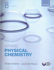 Front cover of Atkins' Physical Chemistry by Peter W. Atkins