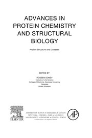 Front cover of Advances in protein chemistry and structural biology by Rossen Donev