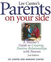 Front cover of Parents on your side by Lee Canter