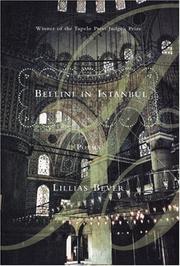 Front cover of Bellini in Istanbul by Lillias Bever
