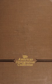 Front cover of The background of Swedish immigration, 1840-1930 by Florence Edith Janson