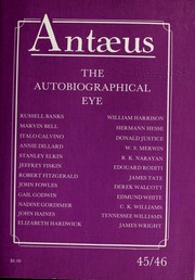 Cover of Antaeus 45/46 by Ecco Press