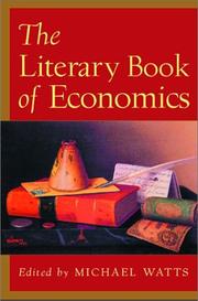 Front cover of The literary book of economics by Michael W. Watts