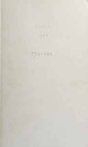 Cover of Mythos by Albrecht Schaeffer
