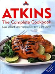 Cover of Atkins, the complete cookbook by Unknown