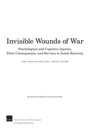 Front cover of Invisible wounds of war by Terri L. Tanielian