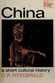 Cover of China by C. P. Fitzgerald