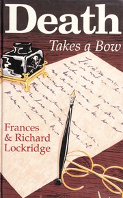 Front cover of Death takes a bow by Frances Louise Davis Lockridge