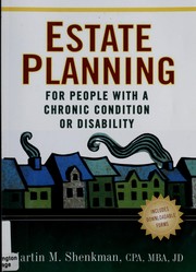 Front cover of Estate planning by Martin M. Shenkman