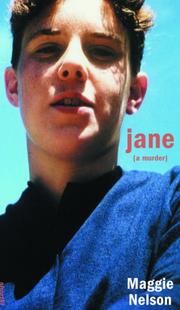 Cover of Jane by Maggie Nelson