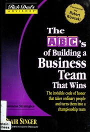 Cover of The ABC's of building a business team that wins by Blair Singer
