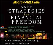 Front cover of Safe Strategies for Financial Freedom by Van K. Tharp