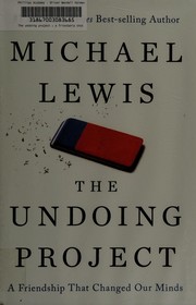 Cover of The undoing project by Michael Lewis
