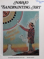 Front cover of Navajo sandpainting art by Eugene Baatsoslanii Joe