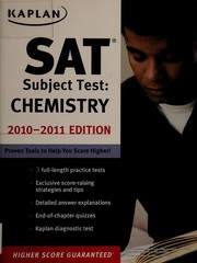 Front cover of Sat Subject Test - Chemistry by Karl Lee