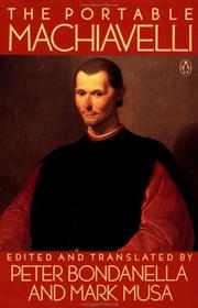 Front cover of The portable Machiavelli by Niccolò Machiavelli