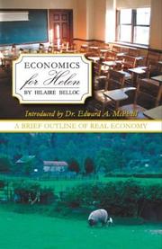 Cover of Economics for Helen by Hilaire Belloc