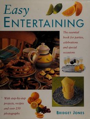 Cover of Easy entertaining by Bridget Jones