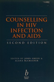 Front cover of Counselling in HIV infection and AIDS by John Green