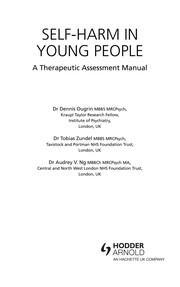 Front cover of Self-harm in young people by Dennis Ougrin