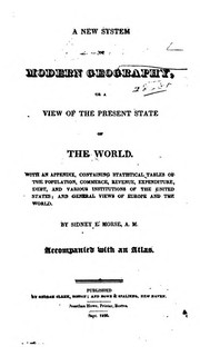 Front cover of A new system of modern geography by Sidney E. Morse