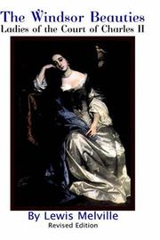 Cover of The Windsor beauties by Lewis Melville