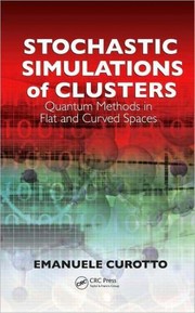 Front cover of Stochastic simulations of clusters by Emanuele Curotto