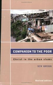 Front cover of Companion to the Poor by Viv Grigg