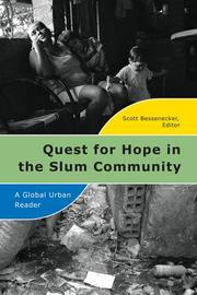 Cover of Quest for Hope in the Slum Community by Scott Bessenecker