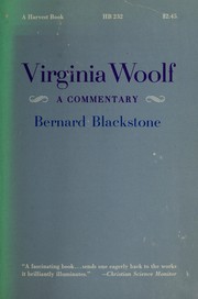 Cover of Virginia Woolf by Bernard Blackstone