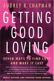 Cover of Getting Good Loving by Audrey B. Chapman