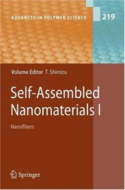 Front cover of Self-Assembled Nanomaterials I by Toshimi Shimizu