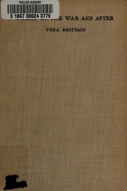 Front cover of Poems of the war and after by Vera Brittain