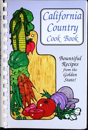 Cover of California Country Cookbook by Golden West Publishers