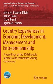 Cover of Country Experiences in Economic Development, Management and Entrepreneurship by Mehmet Huseyin Bilgin